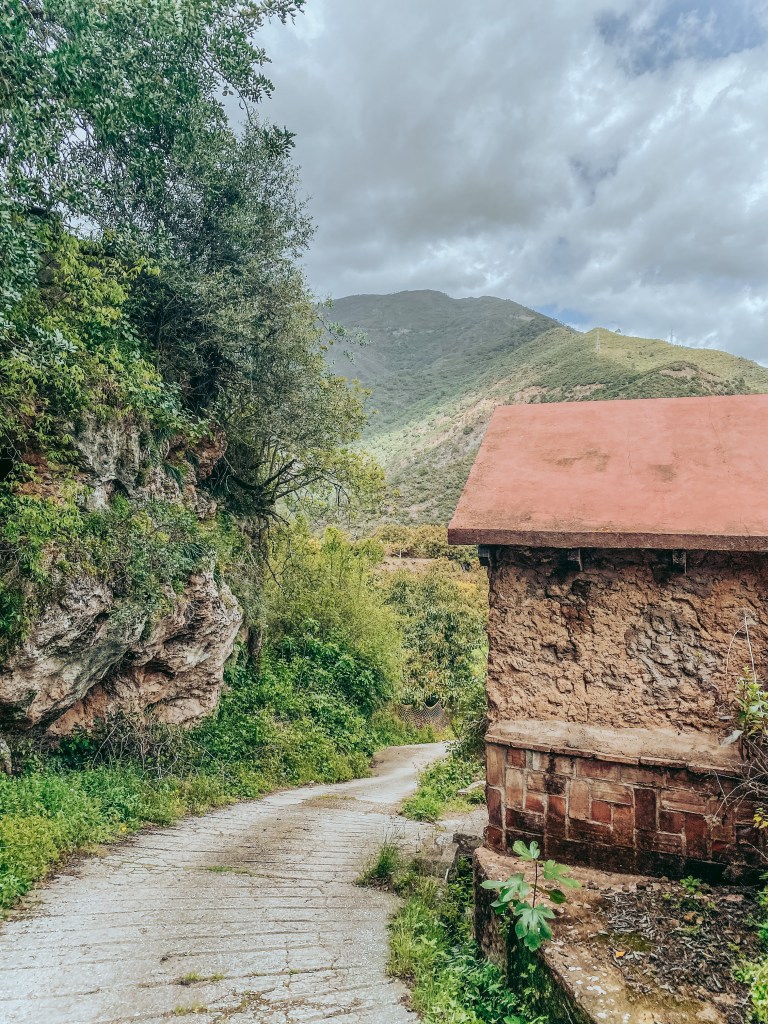Vanha mylly patikointireitin varrella.
